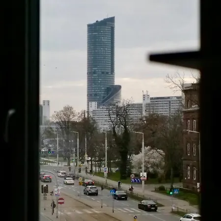 City View Studio Daire Wroclaw